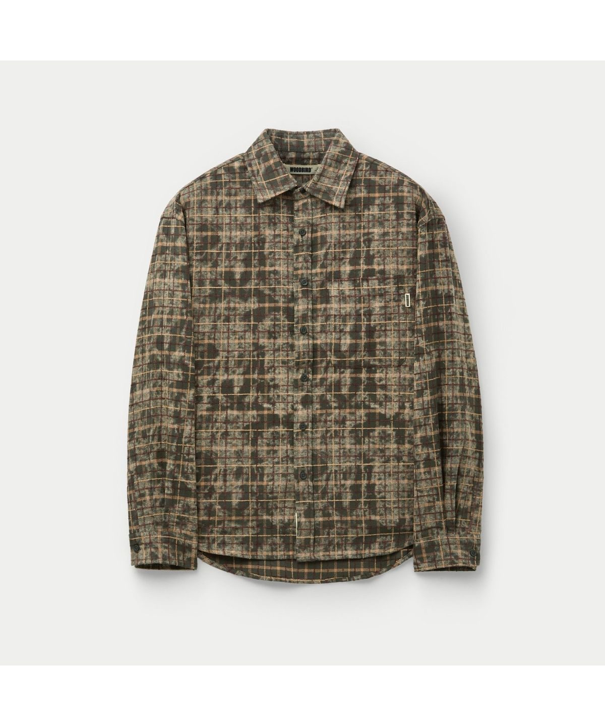 시리즈(SERIES) WOODBIRD WBJong Wash Check Shirt SOSFW26101KHX