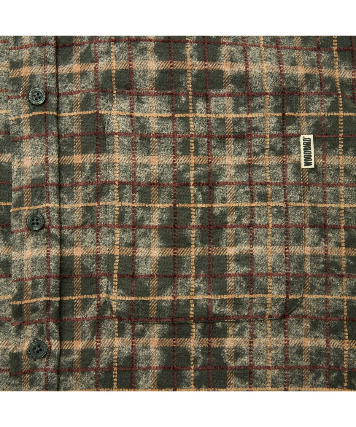 시리즈(SERIES) WOODBIRD WBJong Wash Check Shirt SOSFW26101KHX
