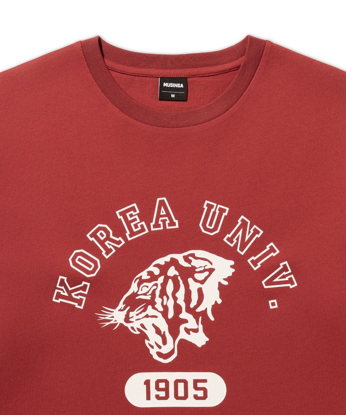 고려대학교(KOREA UNIVERSITY) 고려대학교 x 무신사 링거 반소매 티셔츠