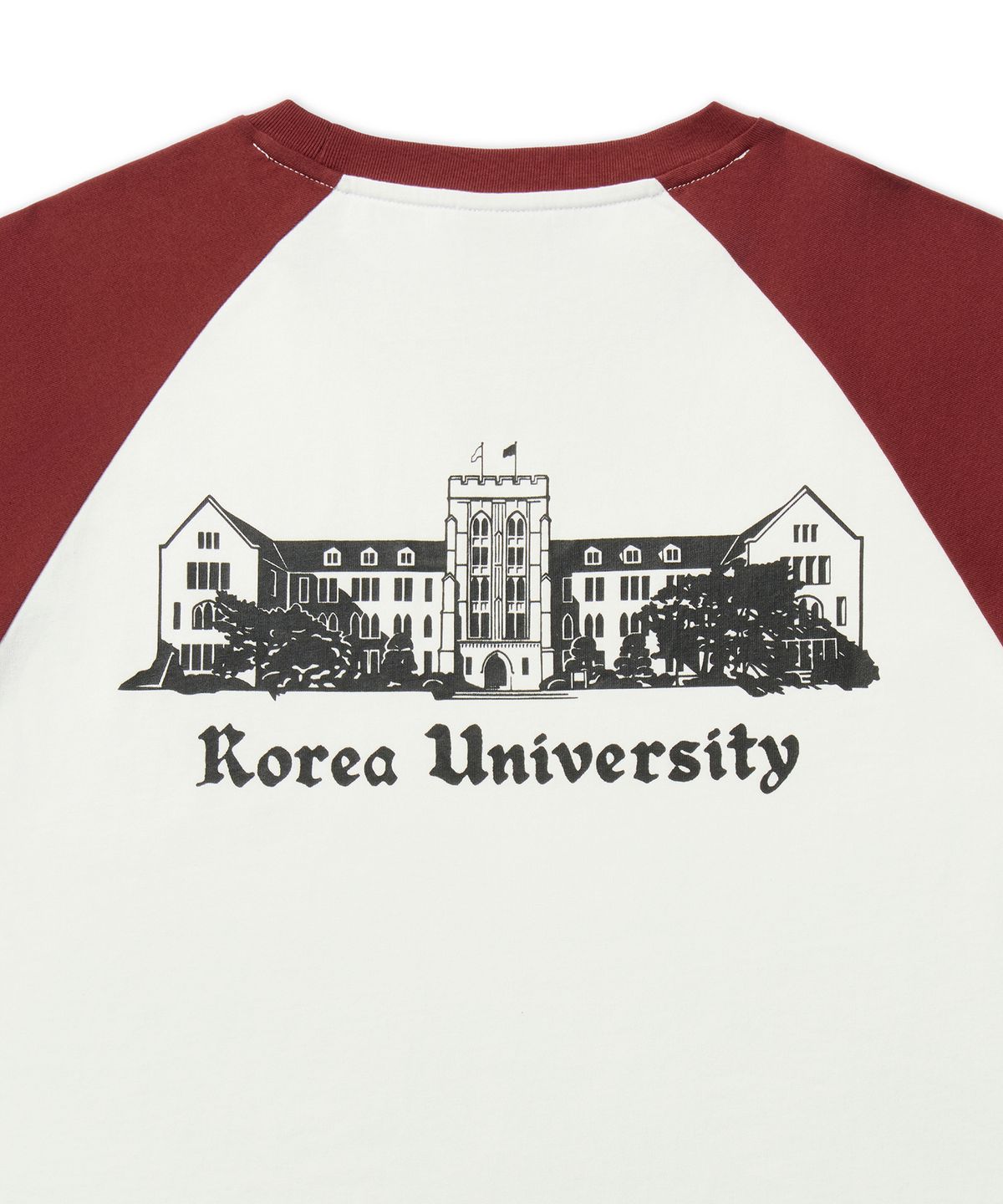 고려대학교(KOREA UNIVERSITY) 고려대학교 x 무신사 래글런 반소매 티셔츠