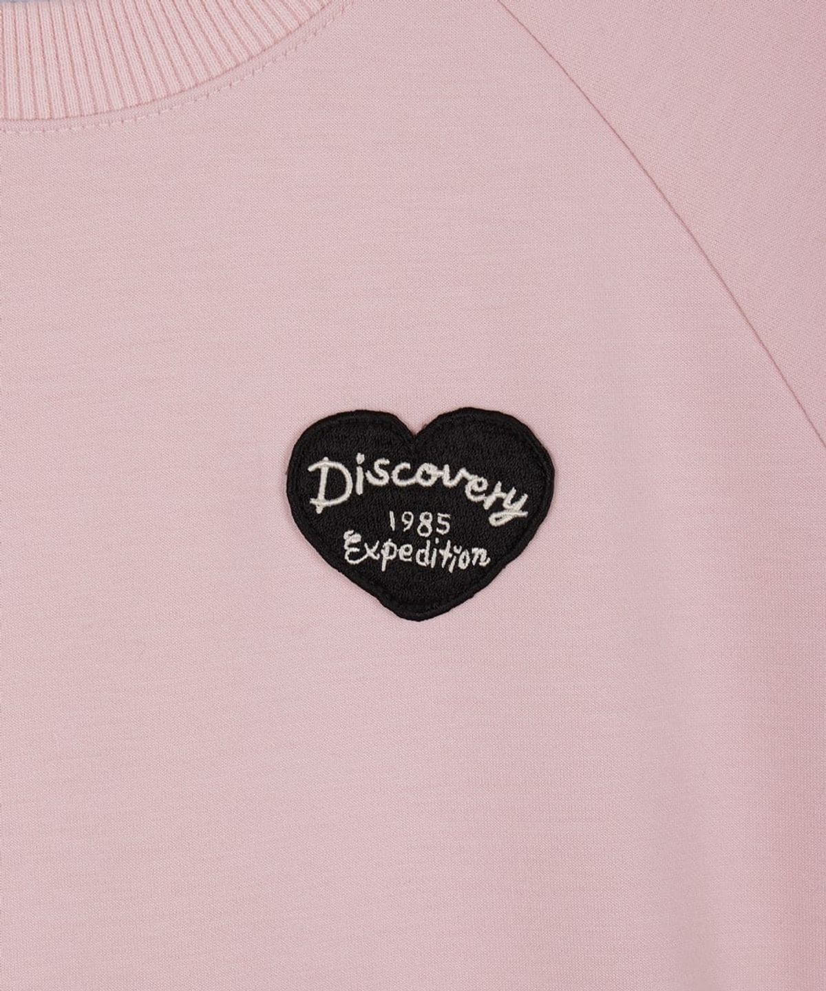 디스커버리 키즈(DISCOVERY KIDS) 여아 맨투맨 원피스 (D/PINK)