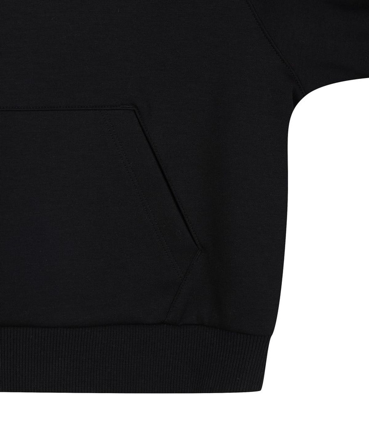 디스커버리 키즈(DISCOVERY KIDS) 여아 후드 크롭 티셔츠 (BLACK)