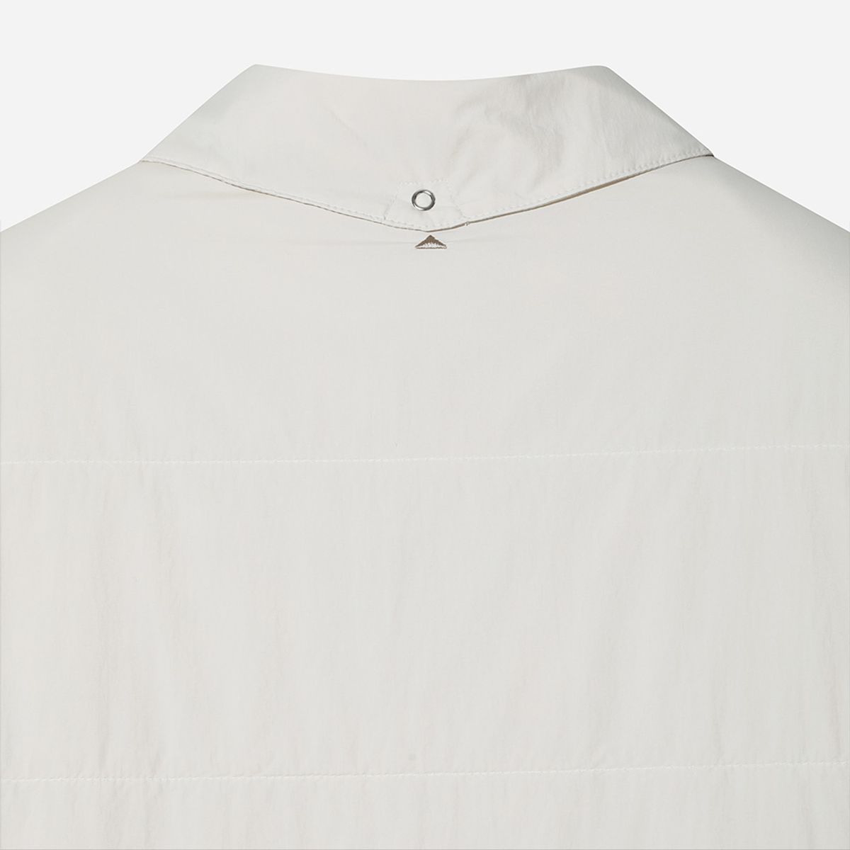 디오디(DOD) 플리스 안감 퀼팅 셔켓(WHITE)