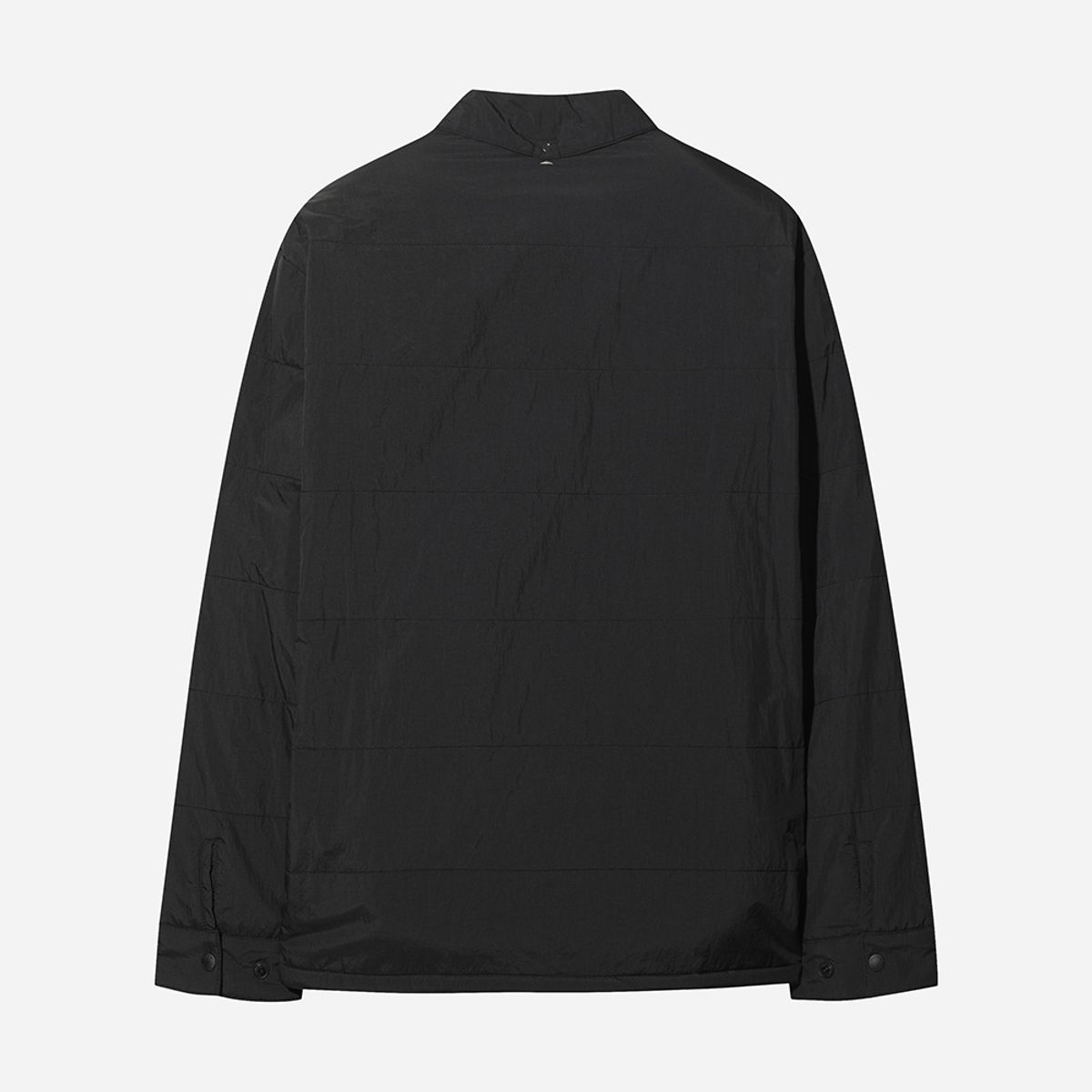 디오디(DOD) 플리스 안감 퀼팅 셔켓(BLACK)