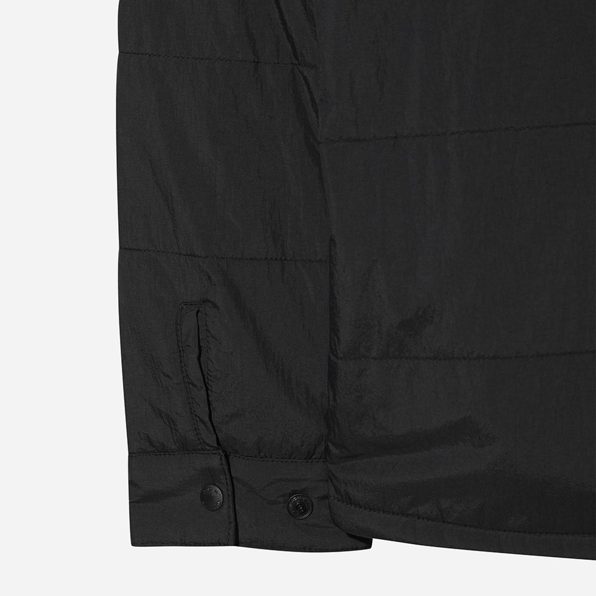 디오디(DOD) 플리스 안감 퀼팅 셔켓(BLACK)