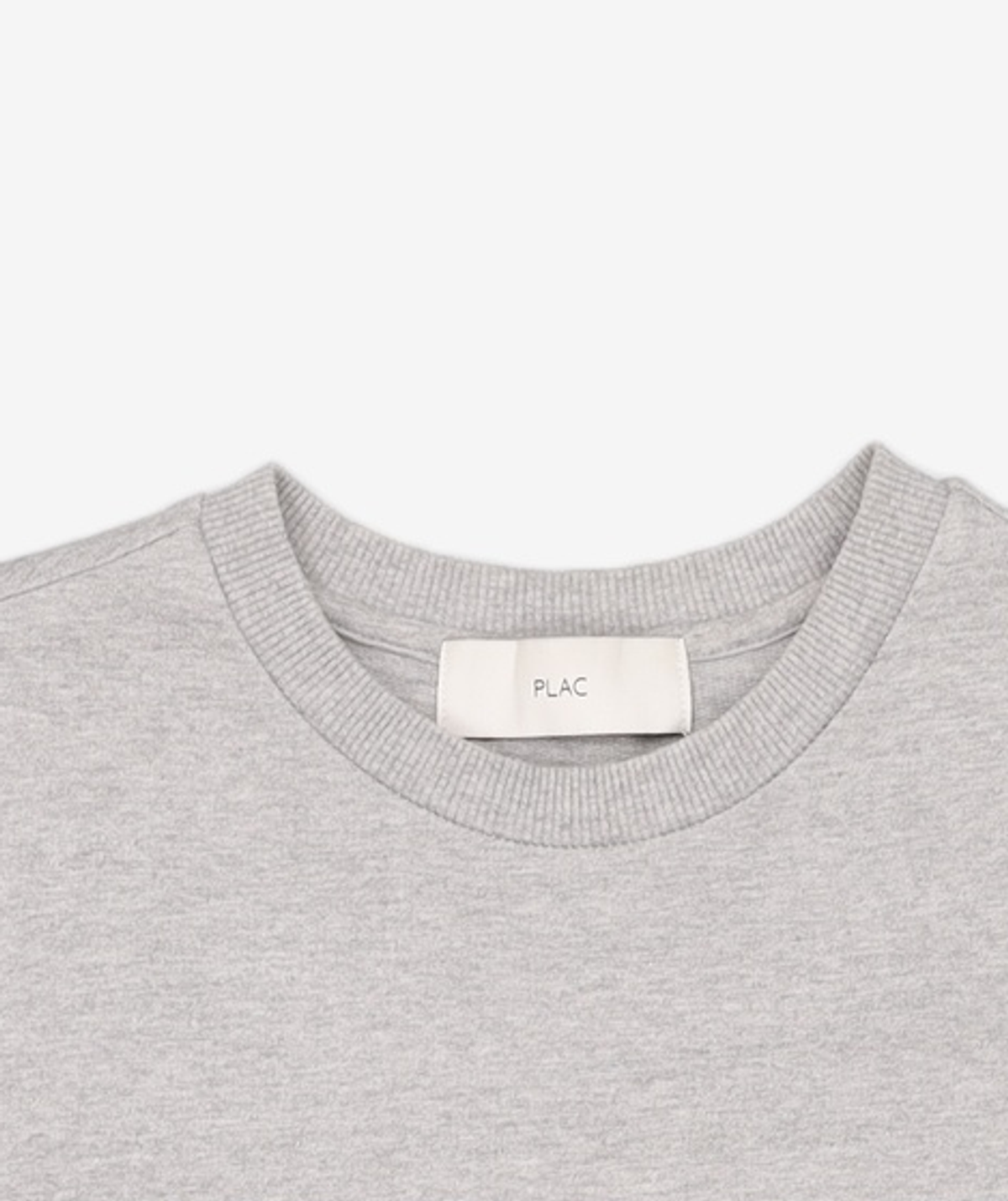 플랙(PLAC) Printed Mesh Applique SweatshirtM/GY (PWOE1WSRA9M0C6) S