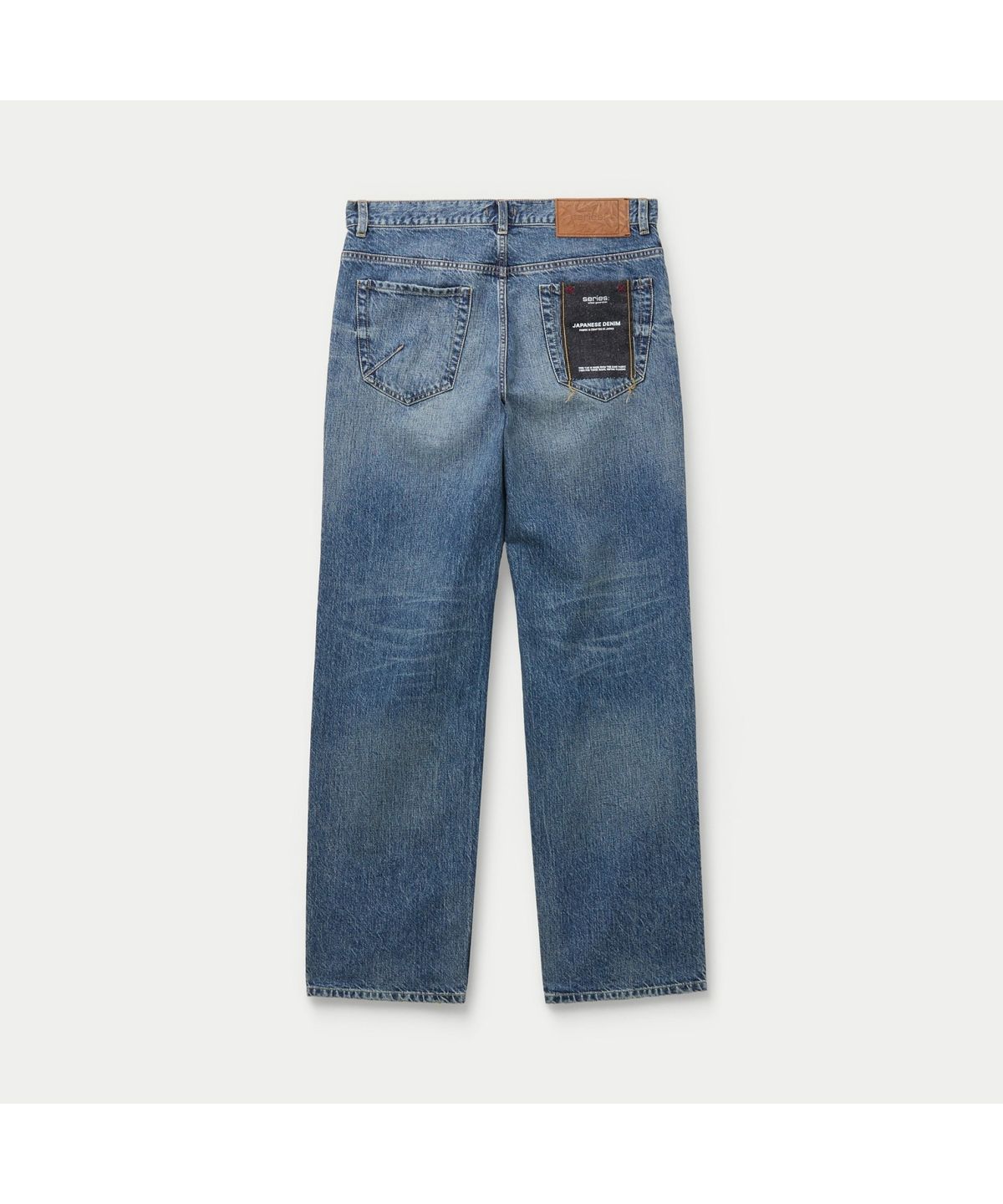 시리즈(SERIES) (SET UP) The Crafted Indigo Denim Pants SAPDW26711INX