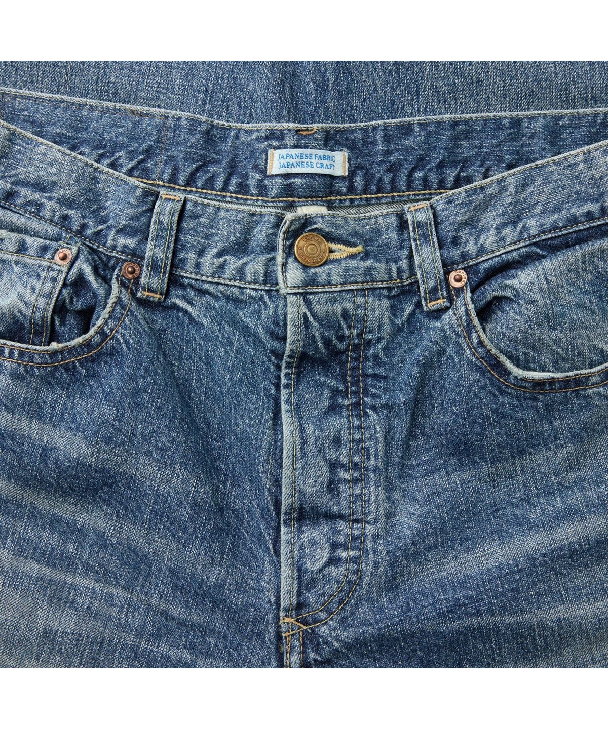 시리즈(SERIES) (SET UP) The Crafted Indigo Denim Pants SAPDW26711INX