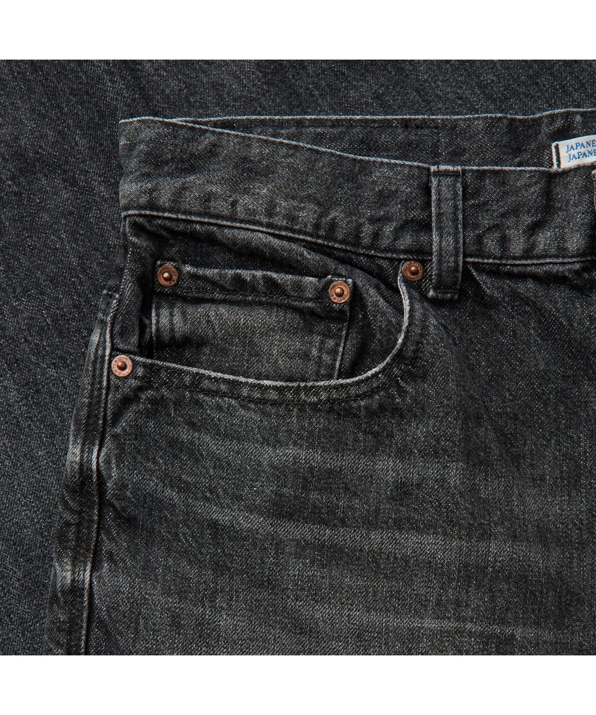 시리즈(SERIES) (SET UP) The Crafted Black Denim Pants SAPDW26721BKX