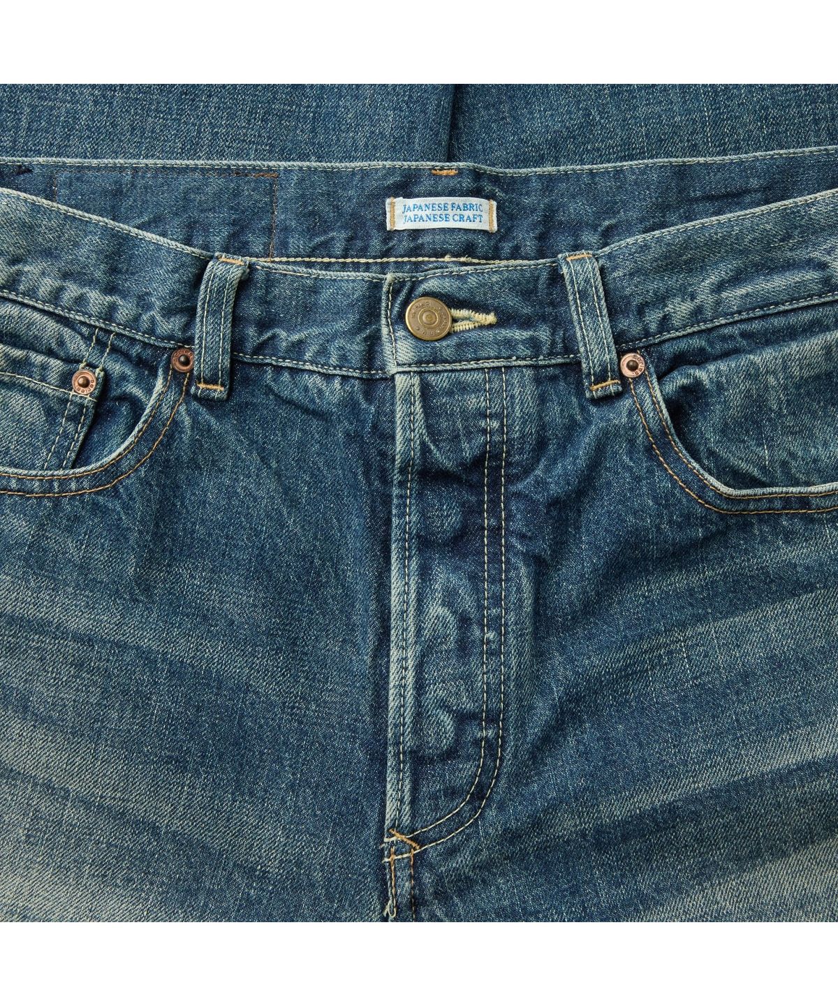 시리즈(SERIES) (SET UP) The Crafted Indigo Denim Pants SAPDW26701INX