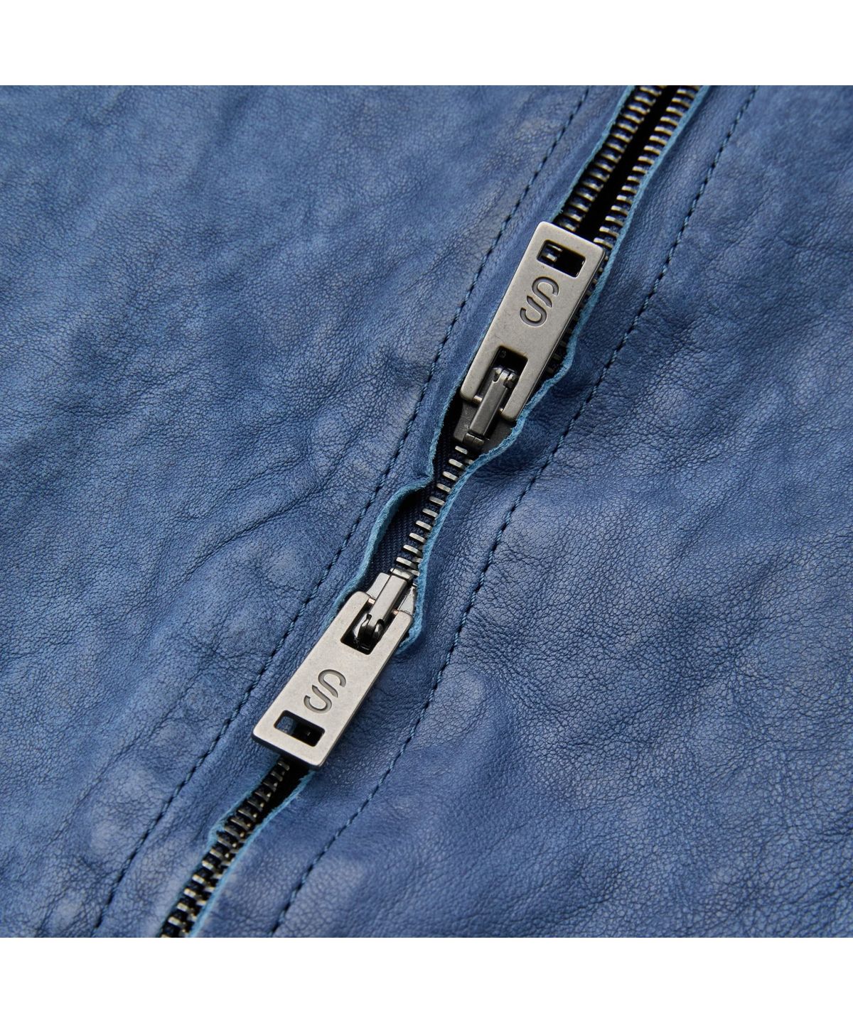 시리즈(SERIES) SALVATORE SANTORO ZIP-UP LEATHER JACKET SVUDW26001BUX