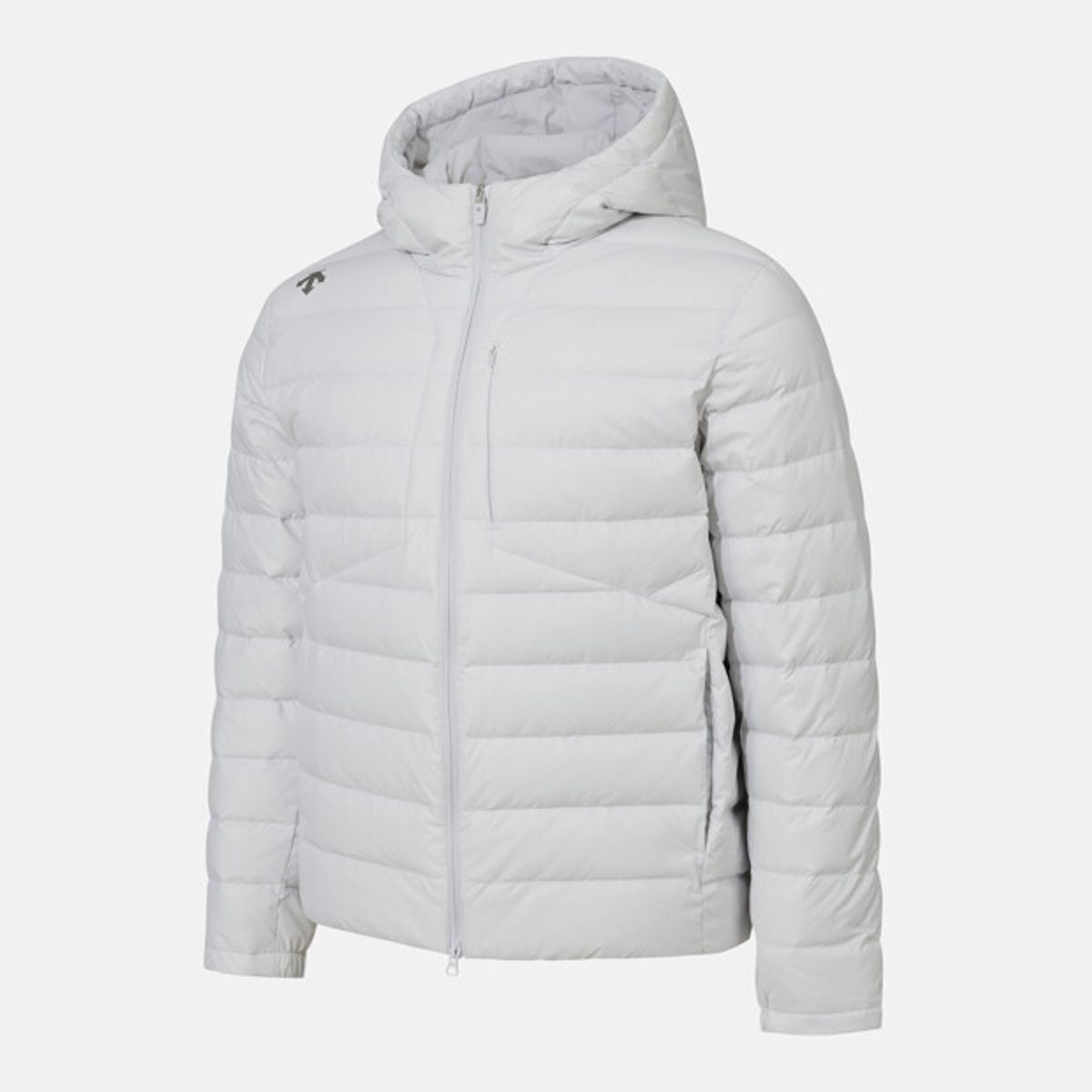 데상트(DESCENTE) 캐논 경량 퍼텍스 다운 자켓 그레이 SR323SDJ95