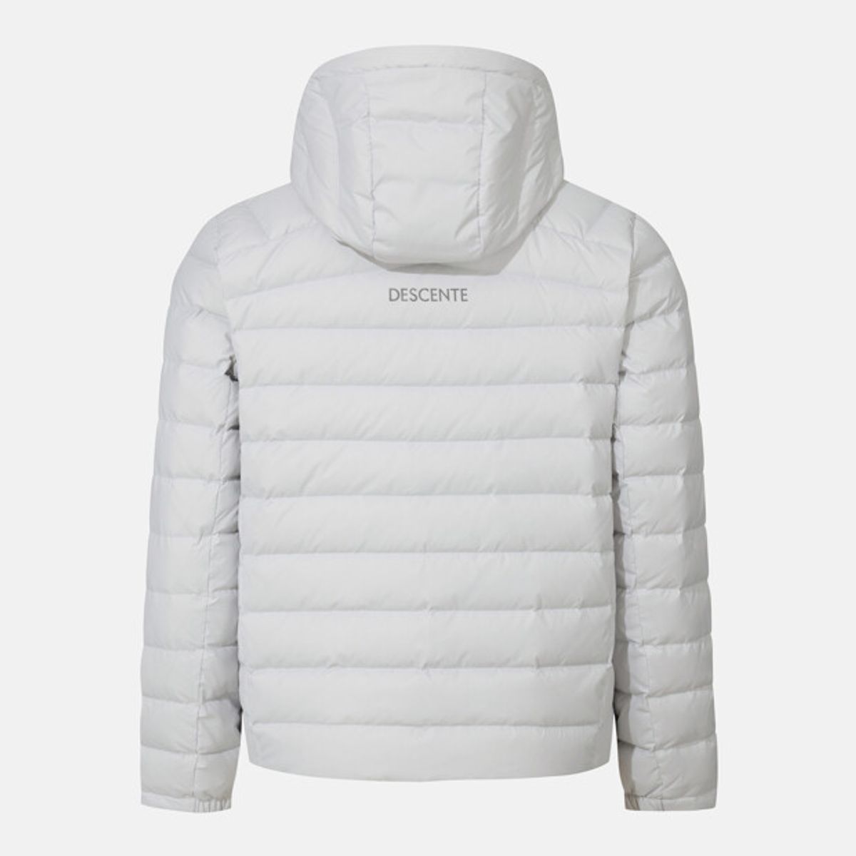 데상트(DESCENTE) 캐논 경량 퍼텍스 다운 자켓 그레이 SR323SDJ95