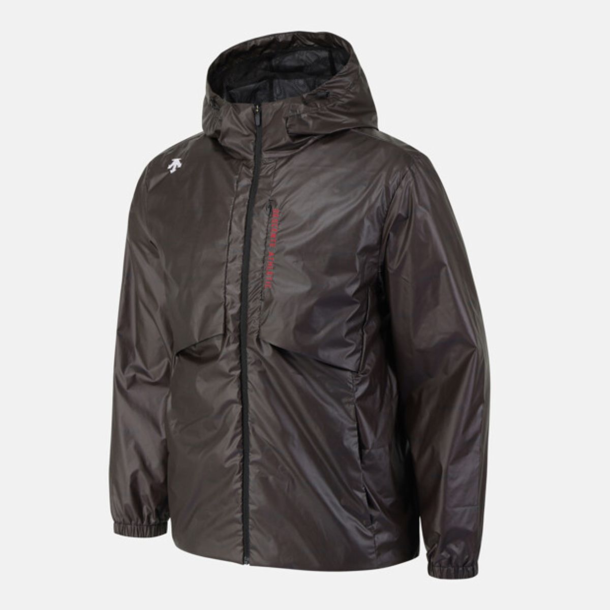 데상트(DESCENTE) 남성 감온 후드형 자켓 블랙 SR321TJK77