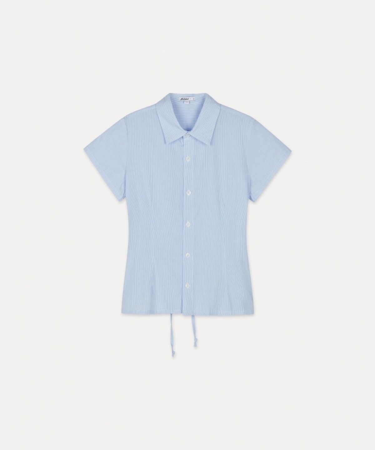 섭듀드(SUBDUED) Collared Shirt (LIGHT BLUE WHITE)