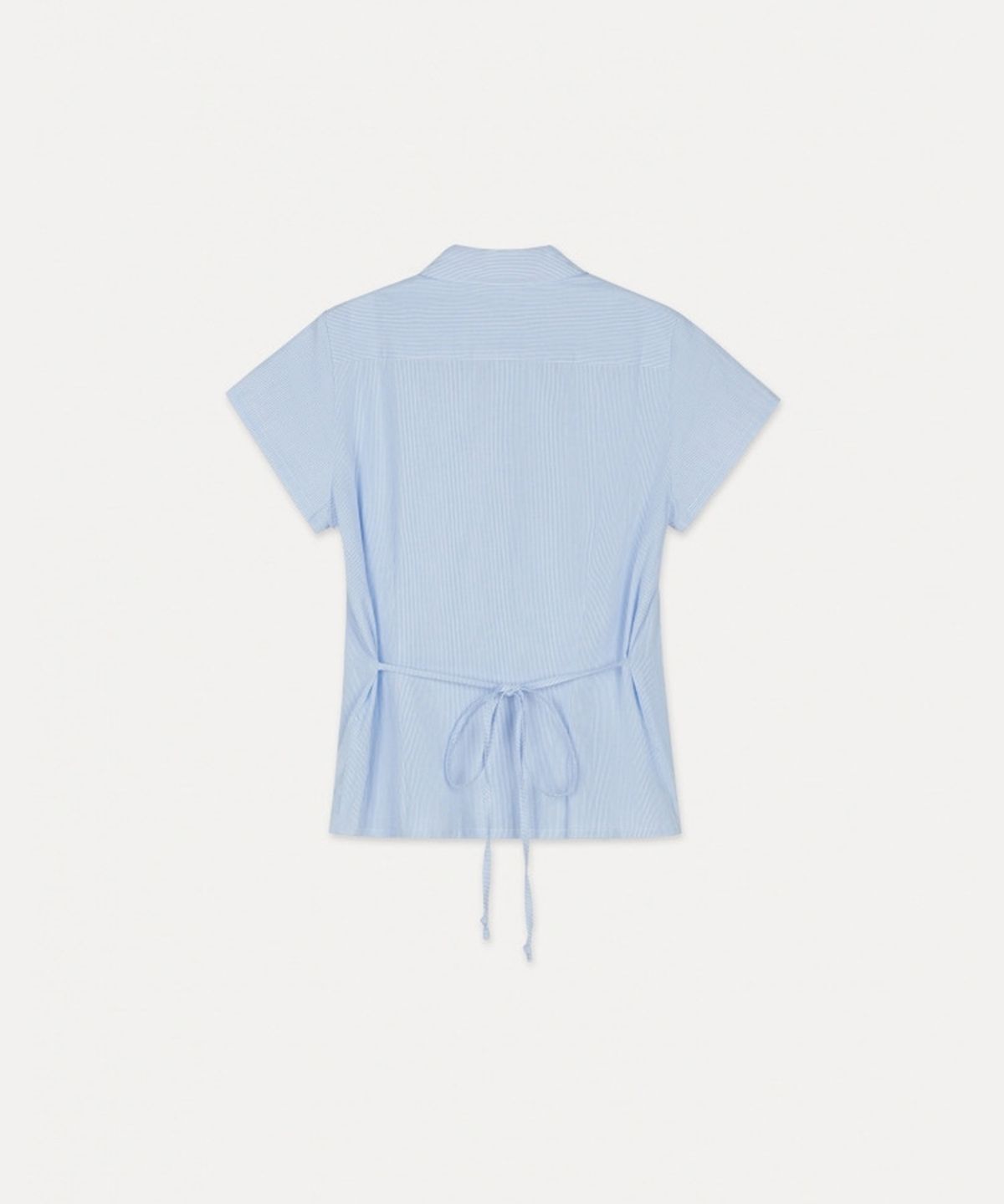 섭듀드(SUBDUED) Collared Shirt (LIGHT BLUE WHITE)