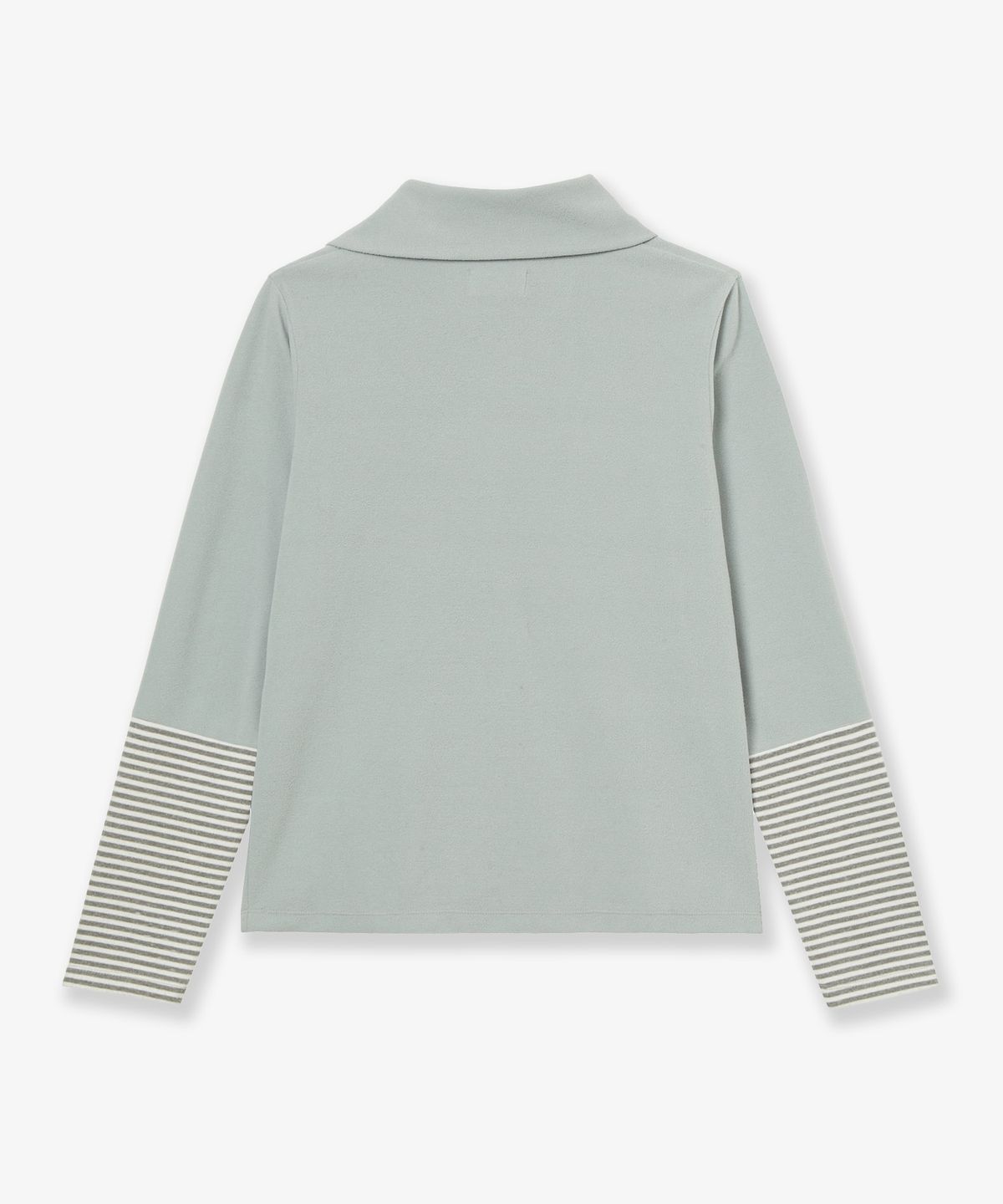 에이이에이이(AEAE) SLEEVE BLOCK HIGH NECK TEE [MINT]