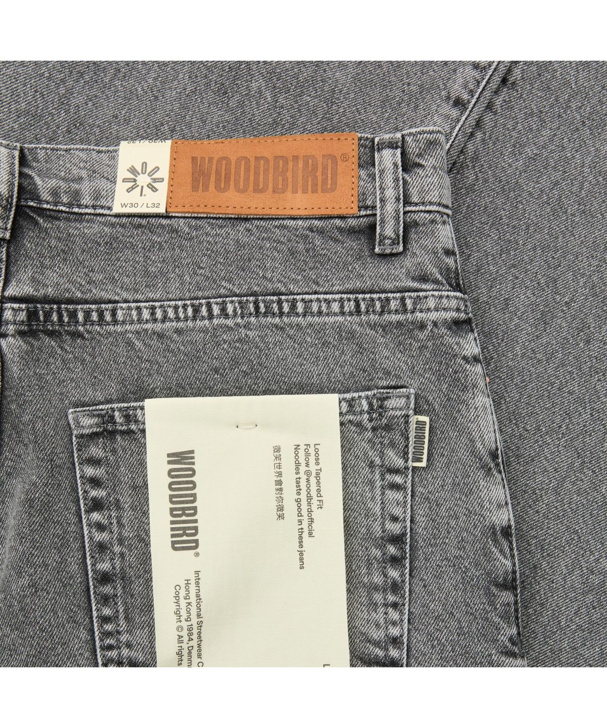 시리즈(SERIES) WOODBIRD Leroy Ash Grey Jeans SOPDW26002CHX