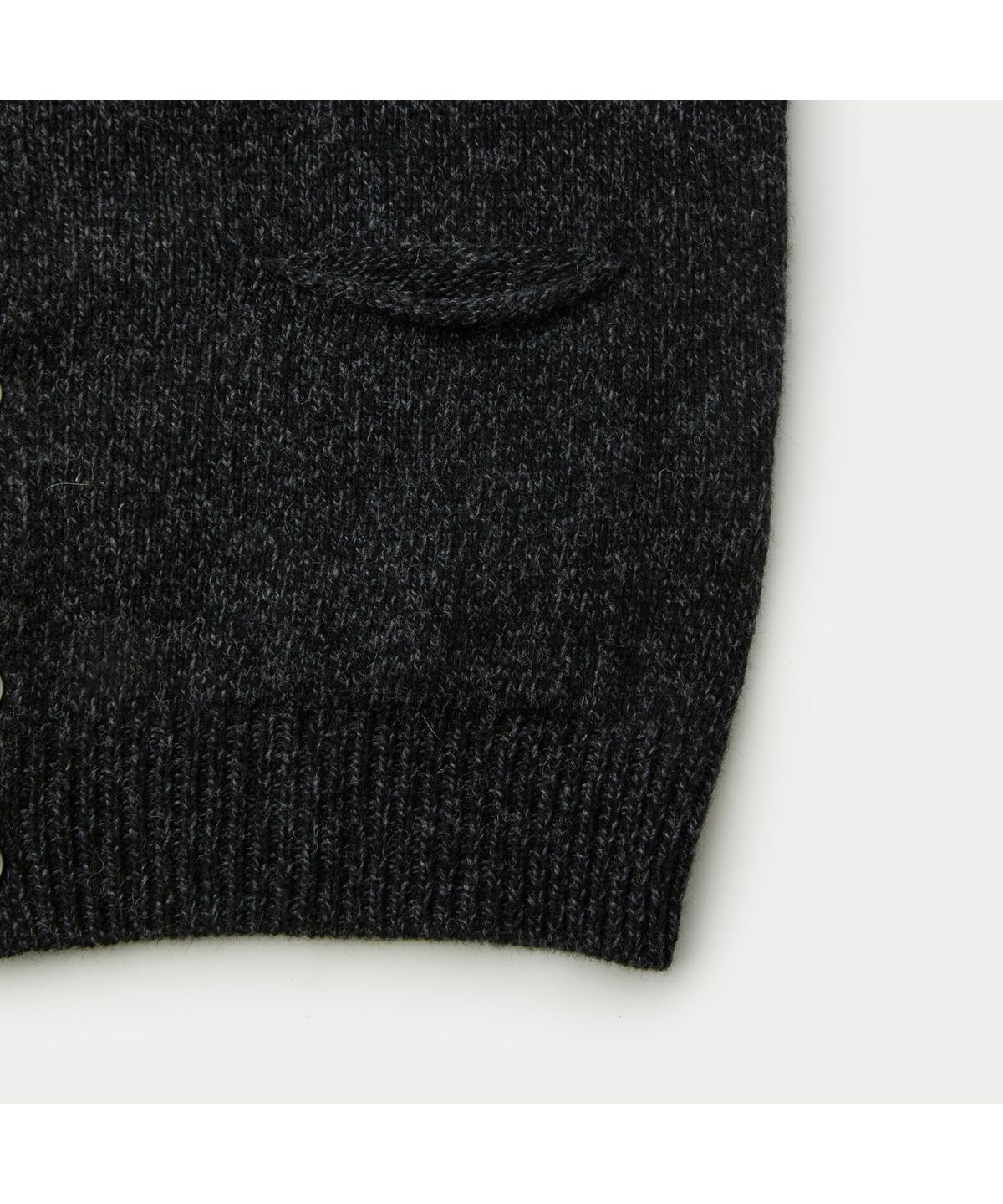 시리즈(SERIES) WOOL AND CO LAMBSWOOL POLO CARDIGAN SOWAW26201BKX
