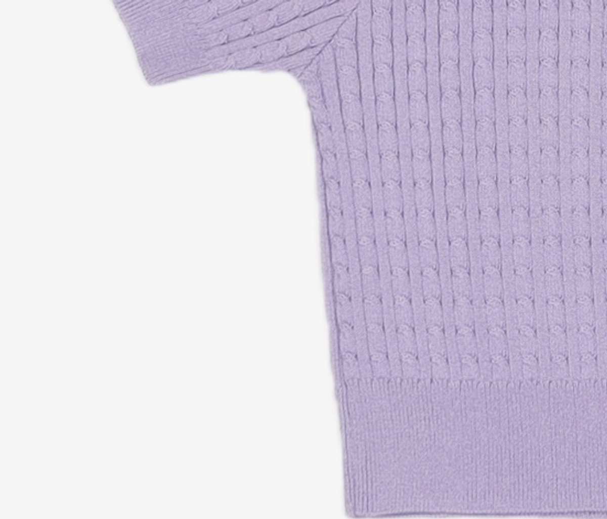오디너리 홀리데이(ORDINARY HOLIDAY) 케이블크롭CD CABLE CROP CARDIGAN FREE