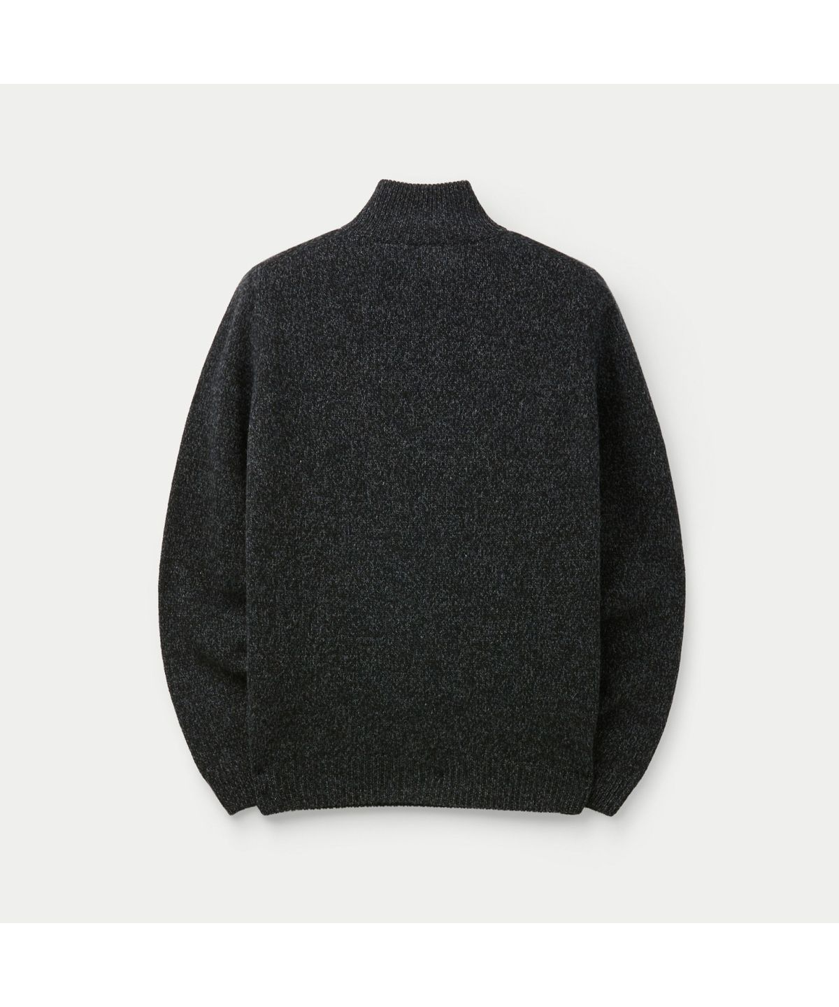시리즈(SERIES) WOOL AND CO LAMBSWOOL HALF ZIP SWEATER SOWAW26204BKX