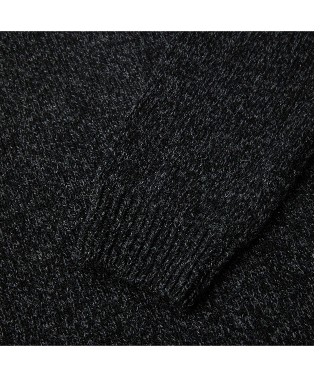 시리즈(SERIES) WOOL AND CO LAMBSWOOL HALF ZIP SWEATER SOWAW26204BKX