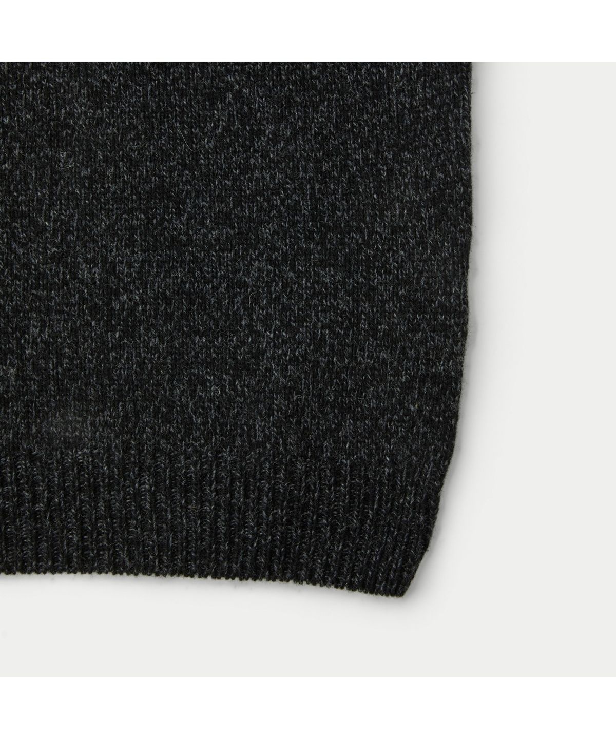 시리즈(SERIES) WOOL AND CO LAMBSWOOL HALF ZIP SWEATER SOWAW26204BKX