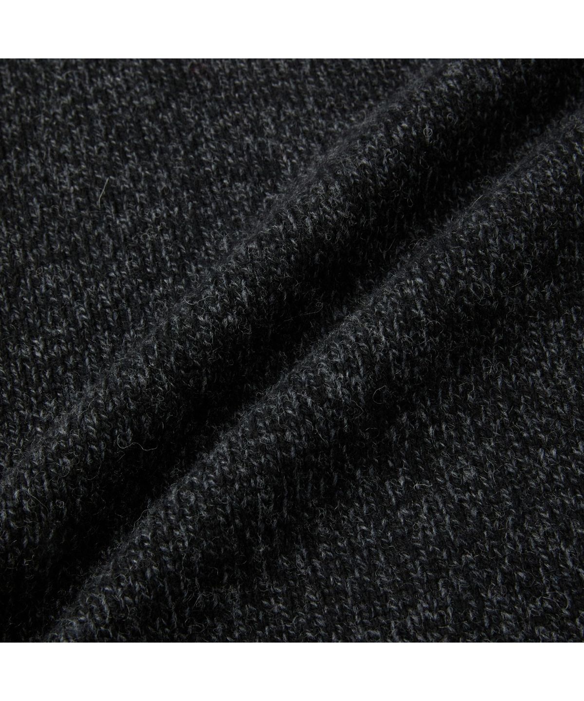 시리즈(SERIES) WOOL AND CO LAMBSWOOL HALF ZIP SWEATER SOWAW26204BKX