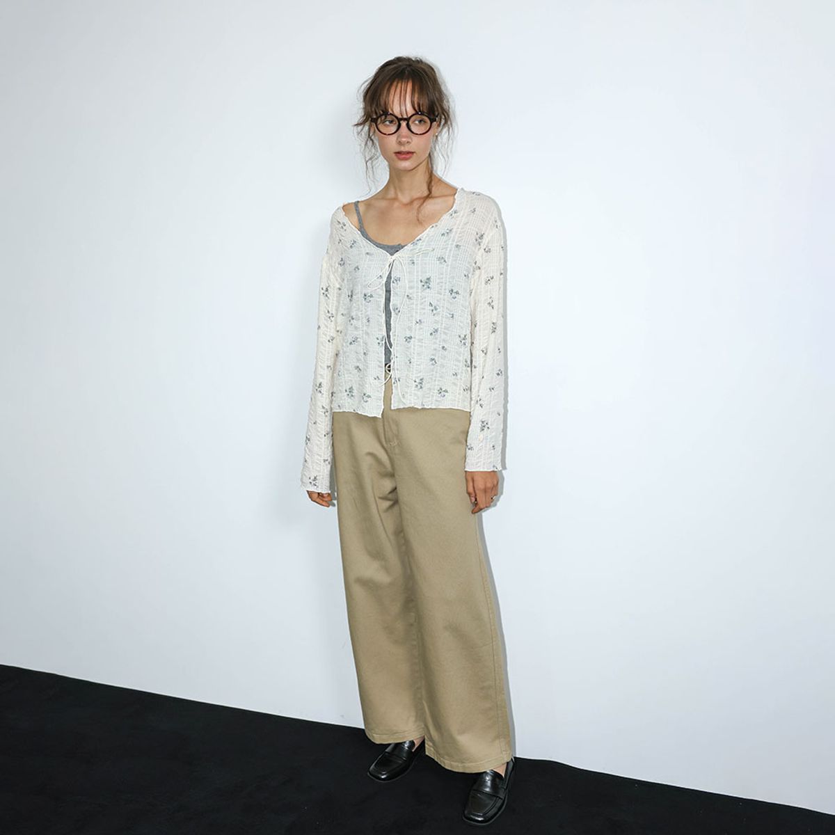 던드롭(DUNDROP) DD_Wide straight pants