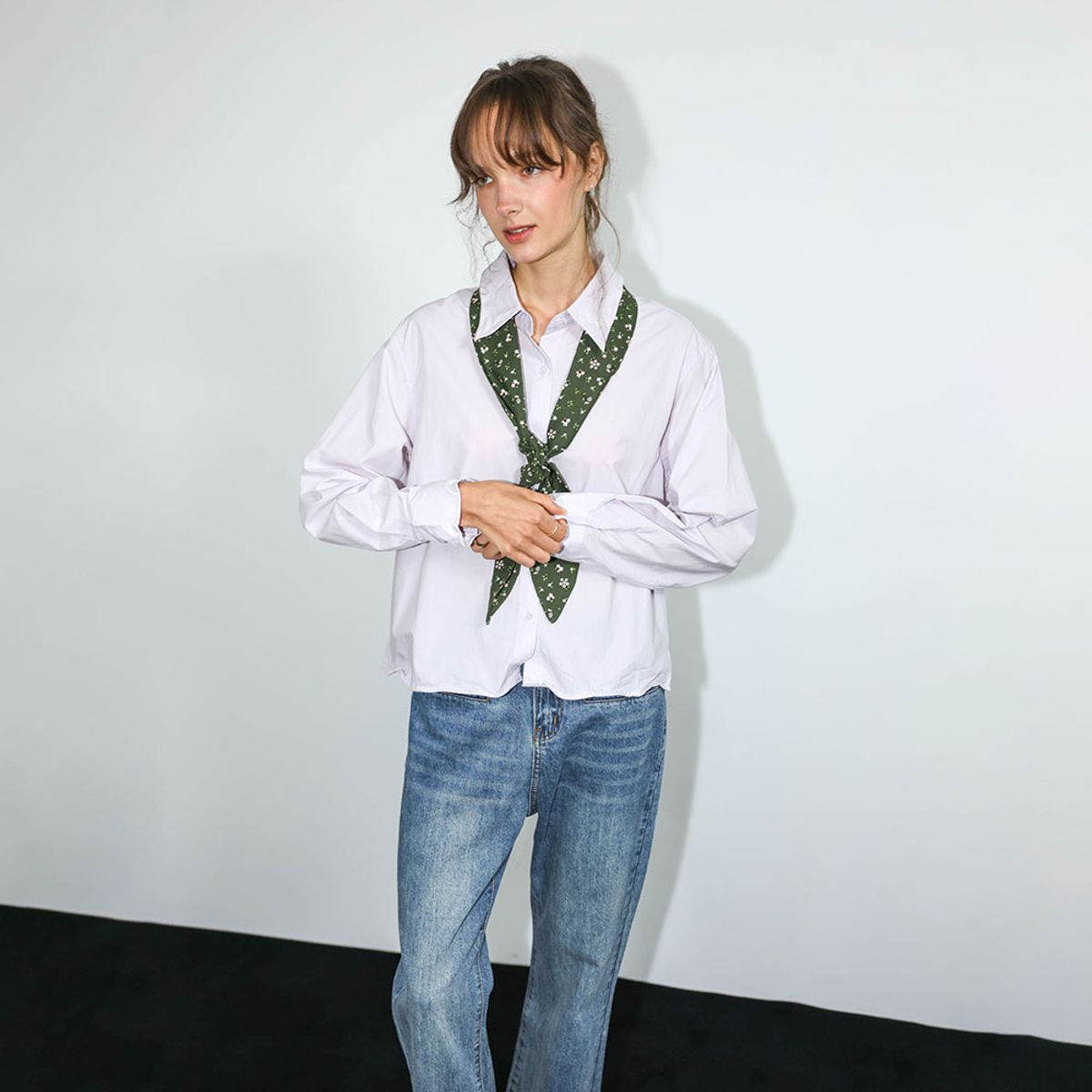 던드롭(DUNDROP) DD_Relaxed button-up shirt