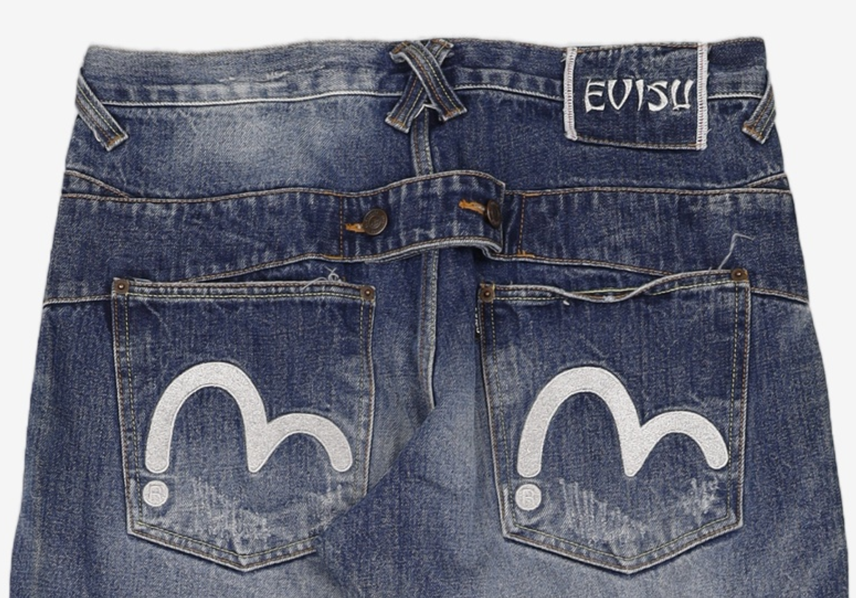 에비수(EVISU) 청/데님 팬츠 30