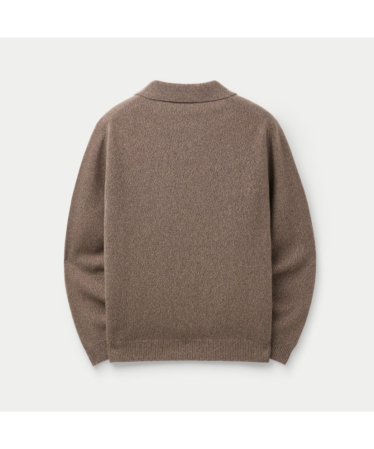 시리즈(SERIES) DANIELE FIESOLI EXTRAFINE MERINOS WOOL CASHMERE POLO SWEATER SOWAW26054BRX