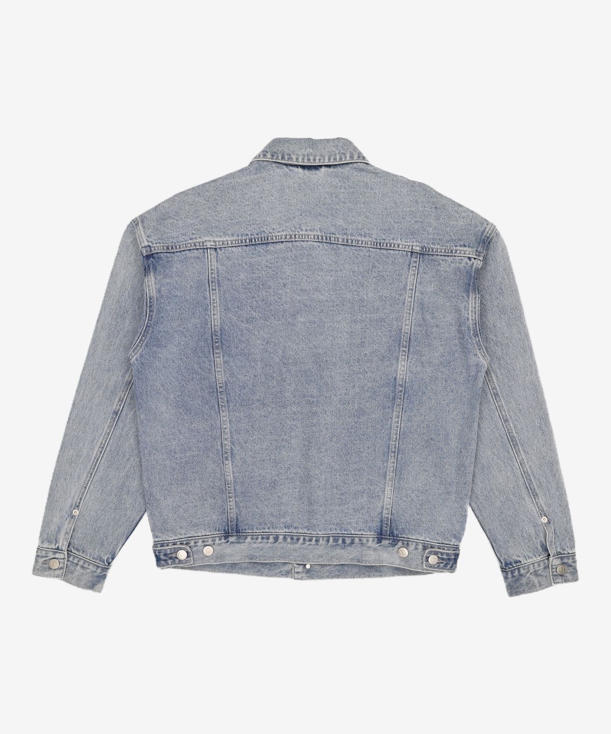 랩원오원(LAB101) MID BLUE BASIC DENIM TRUCKER JACKET M