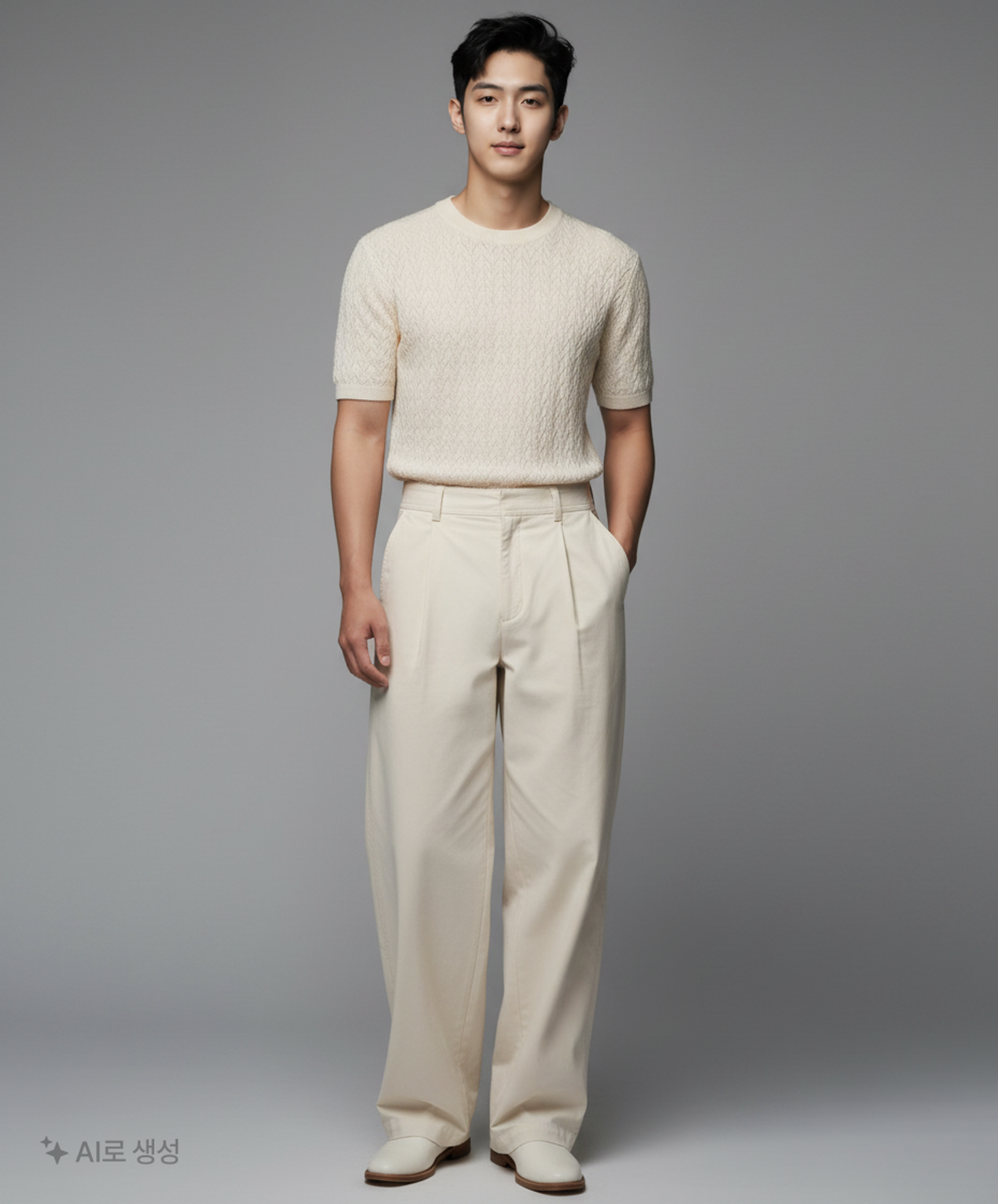 유니클로(UNIQLO) 코튼 팬츠 L