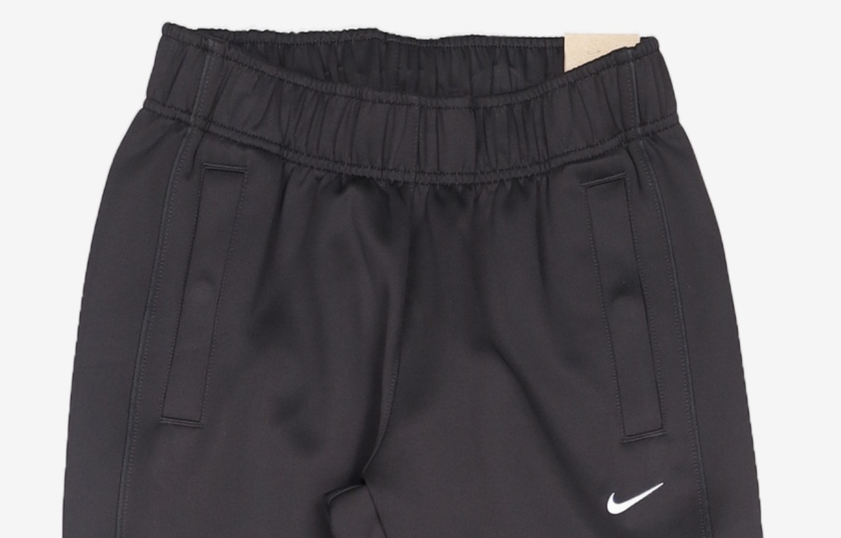 나이키(NIKE) 스포츠웨어 윈드러너 슬림 미드라이즈 니트 팬츠 W - 블랙:블랙:화이트 / HJ1017-010 S