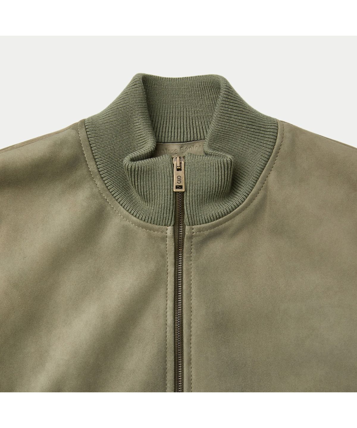 시리즈(SERIES) SALVATORE SANTORO ZIP-UP SUEDE LEATHER BOMBER SVUDW26003KHX