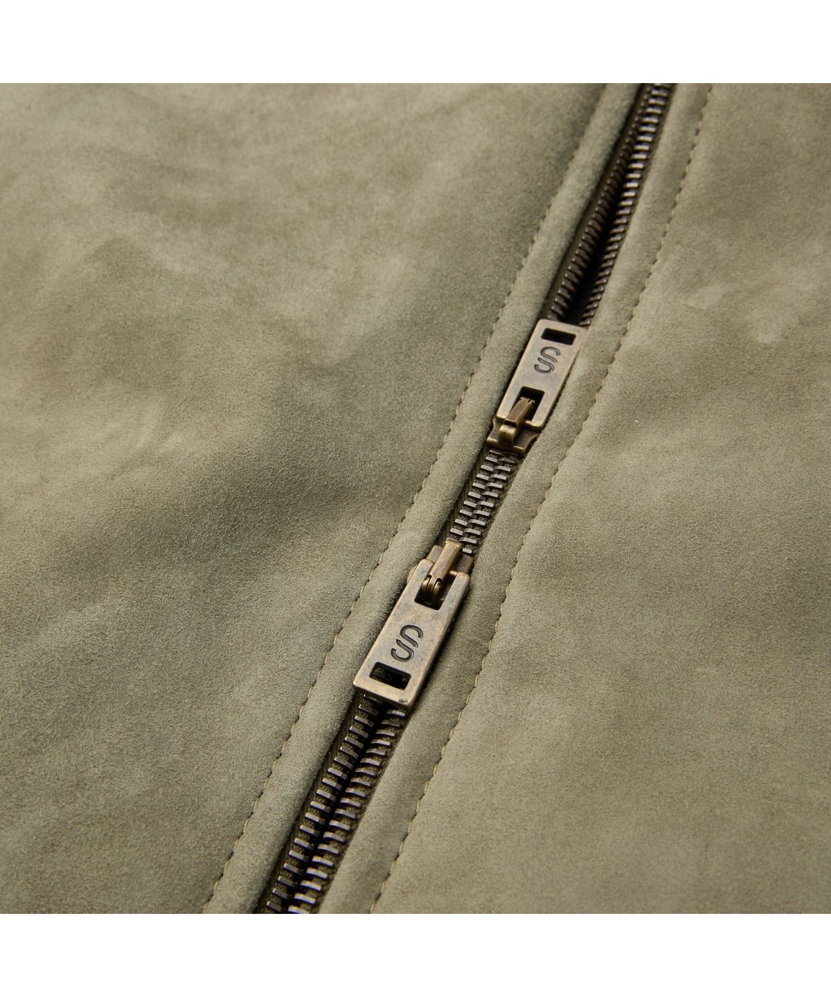 시리즈(SERIES) SALVATORE SANTORO ZIP-UP SUEDE LEATHER BOMBER SVUDW26003KHX