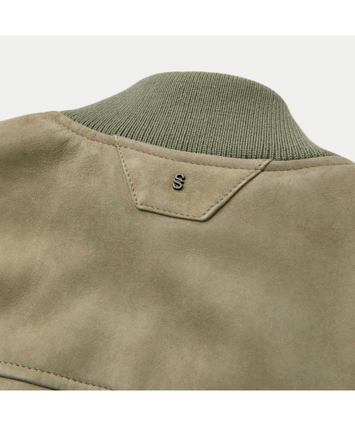 시리즈(SERIES) SALVATORE SANTORO ZIP-UP SUEDE LEATHER BOMBER SVUDW26003KHX