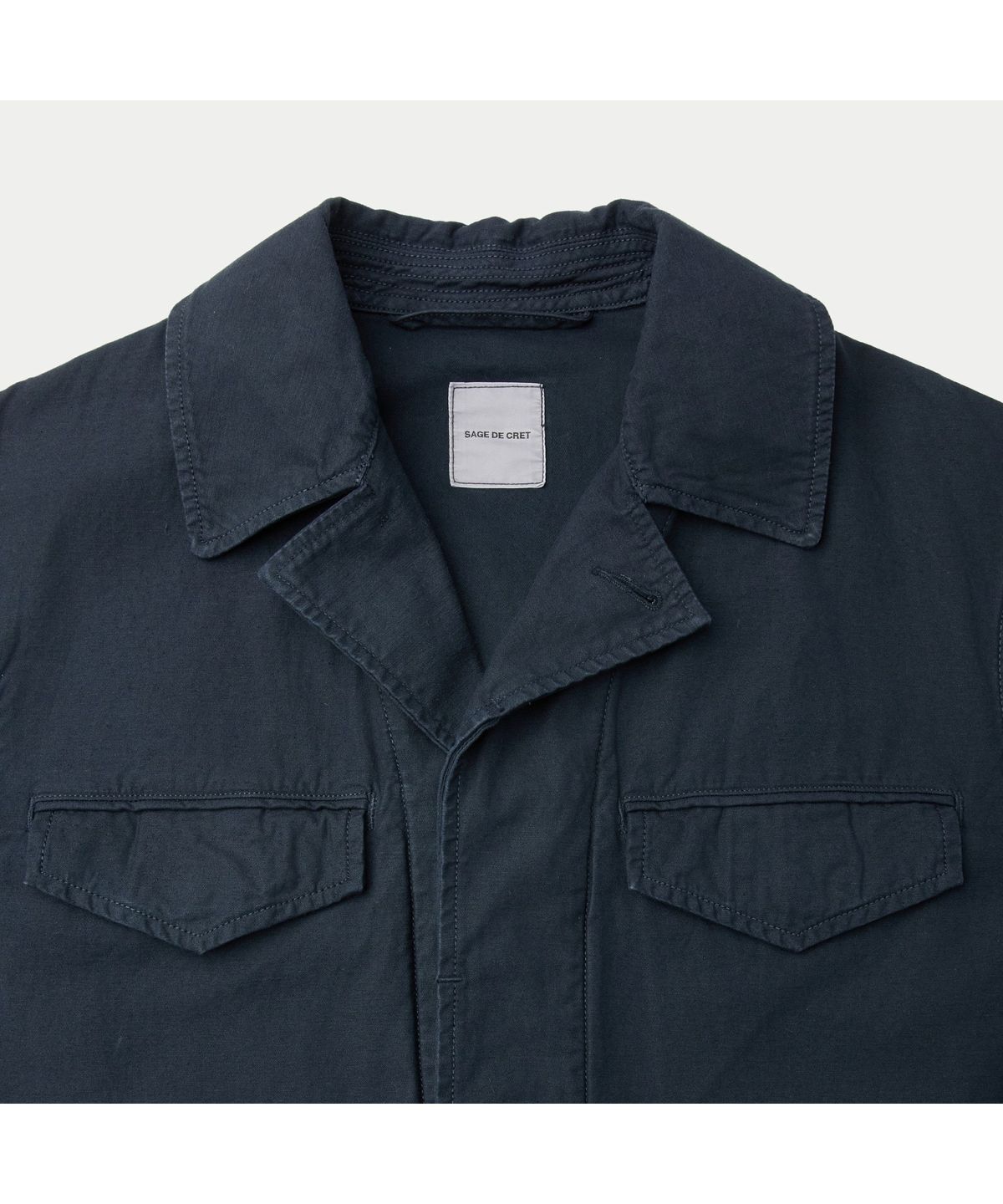 시리즈(SERIES) SAGE DE CRET Back Satin M-47 Style Jacket SVUAW26252NYX