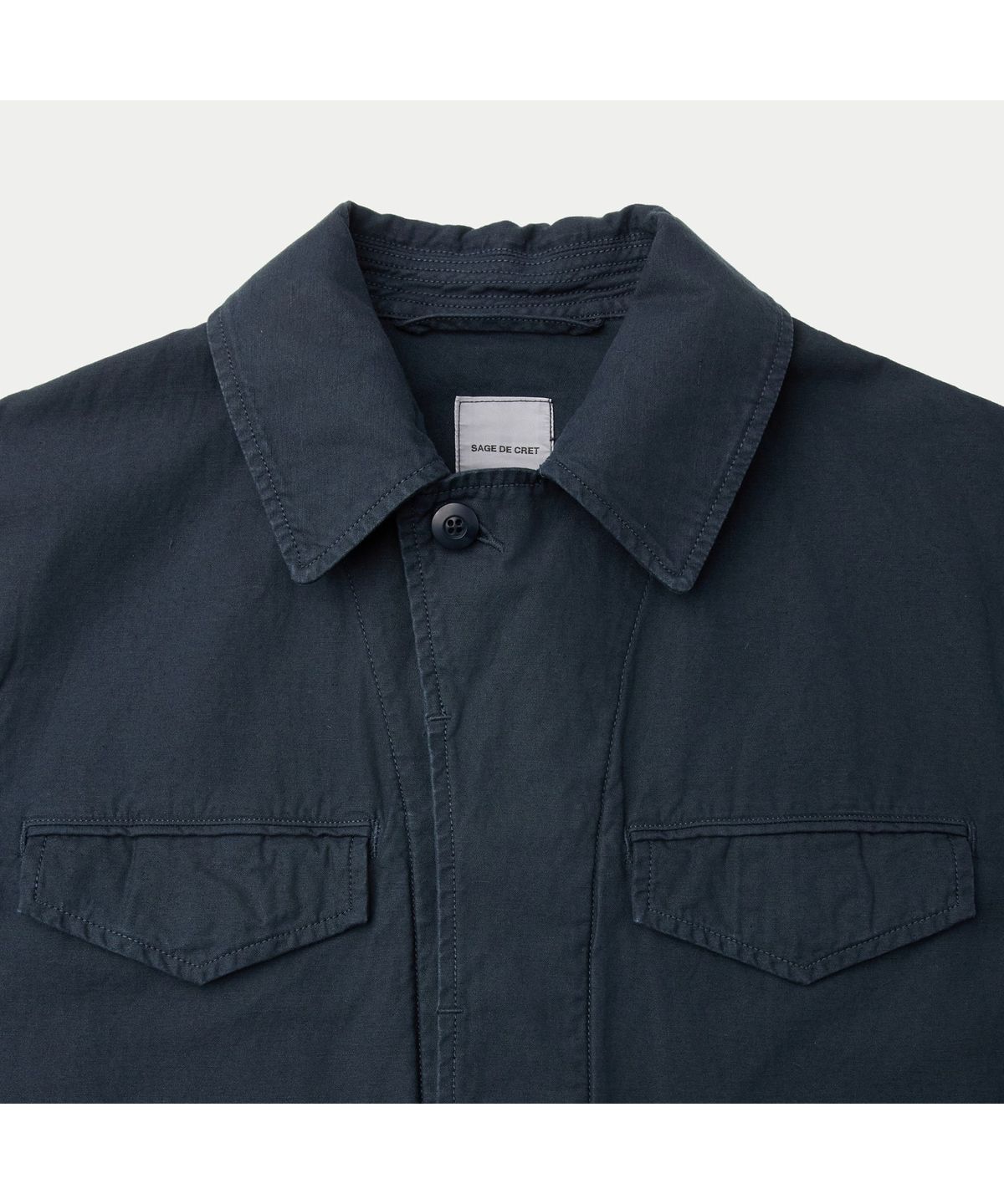 시리즈(SERIES) SAGE DE CRET Back Satin M-47 Style Jacket SVUAW26252NYX