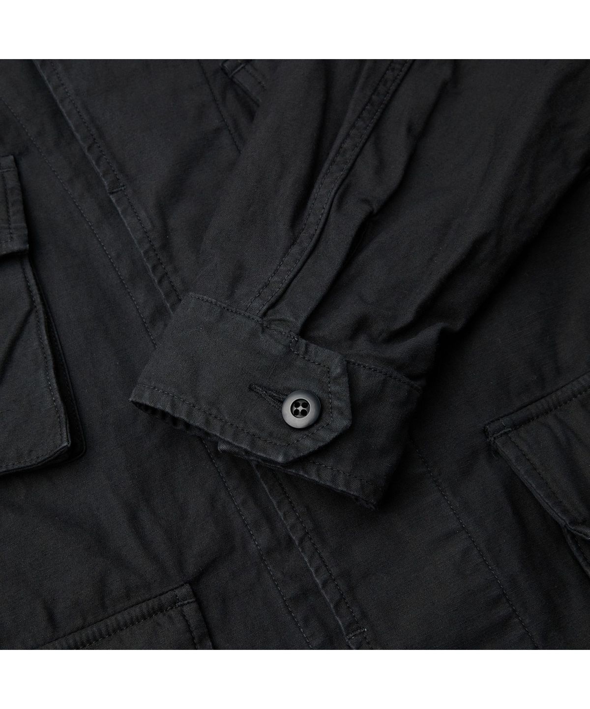시리즈(SERIES) SAGE DE CRET Back Satin Fatigue Jacket SVUAW26254BKX