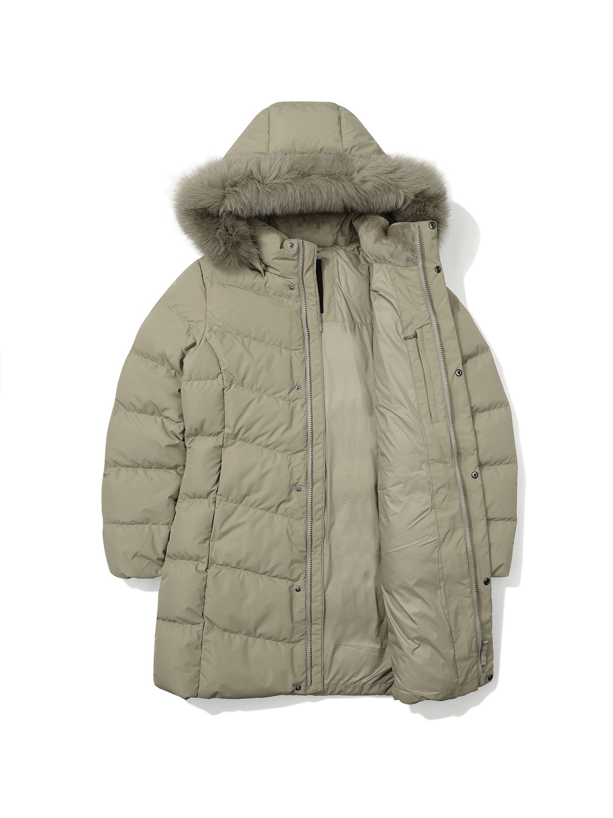 케이투(K2) BOOST_아이린(IRENE) FUR 다운 W_Beige BROWN