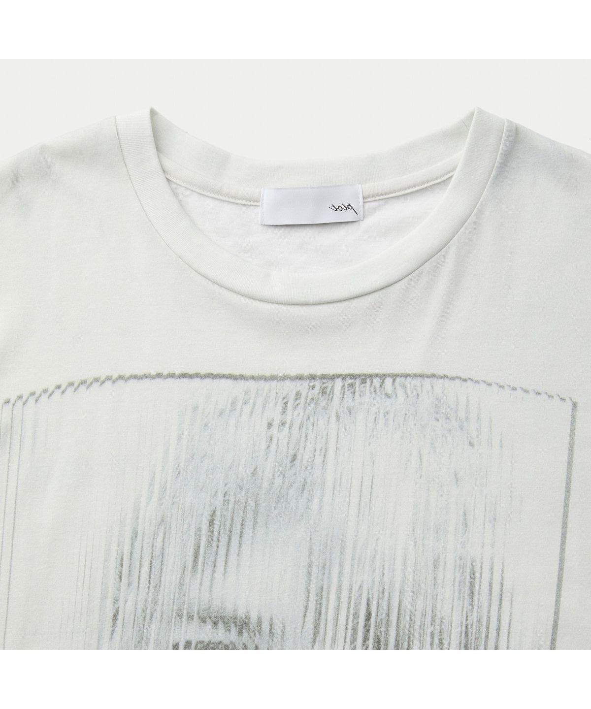 시리즈(SERIES) TOLQ Trompe I oeil Schletter T-shirts SVTAW26201WHX