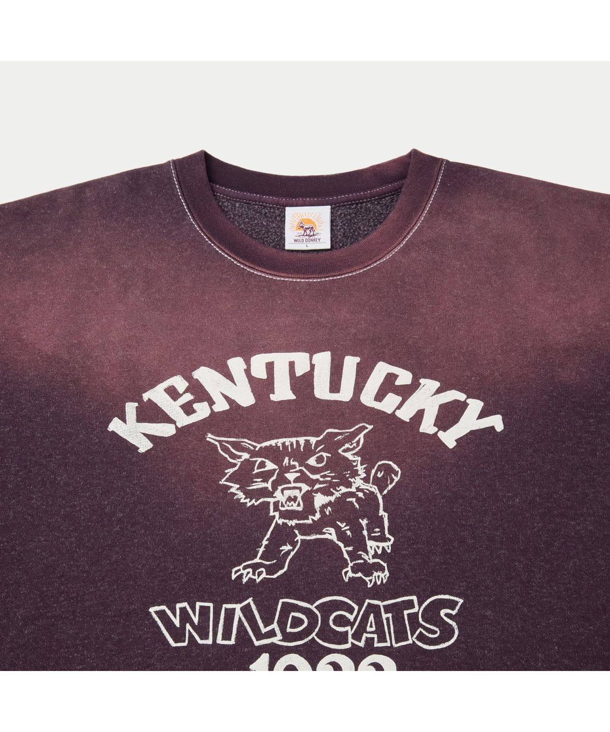 시리즈(SERIES) WILD DONKEY KENTUCKY SUN FADED CREWNECK SVTAW26253PPX
