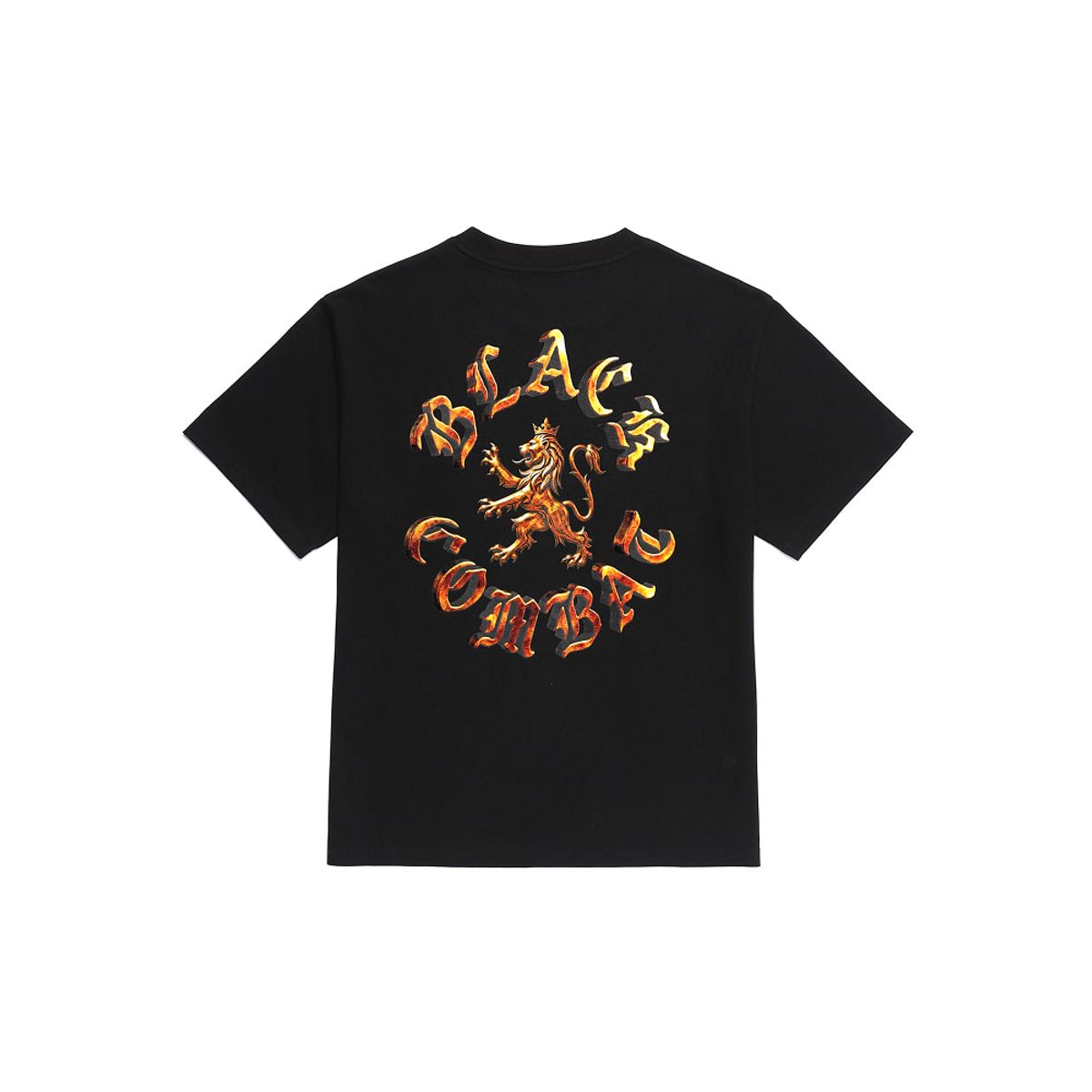 블랙컴뱃(BLACKCOMBAT) 헤럴딕 에이지드 골드 심볼 티(블랙)