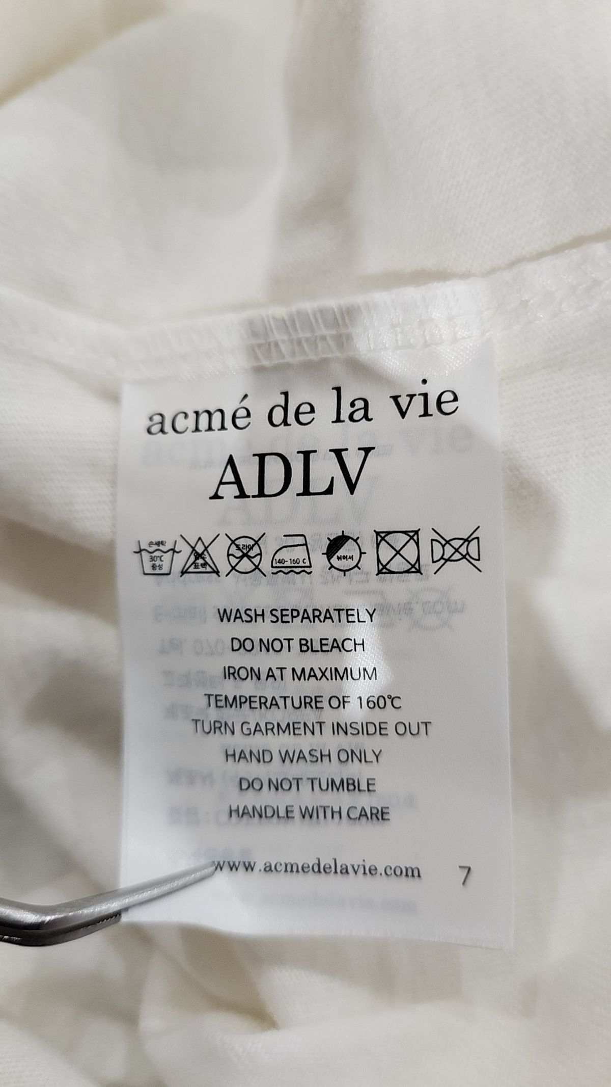 아크메드라비(ACME DE LA VIE) 반소매 티셔츠 100