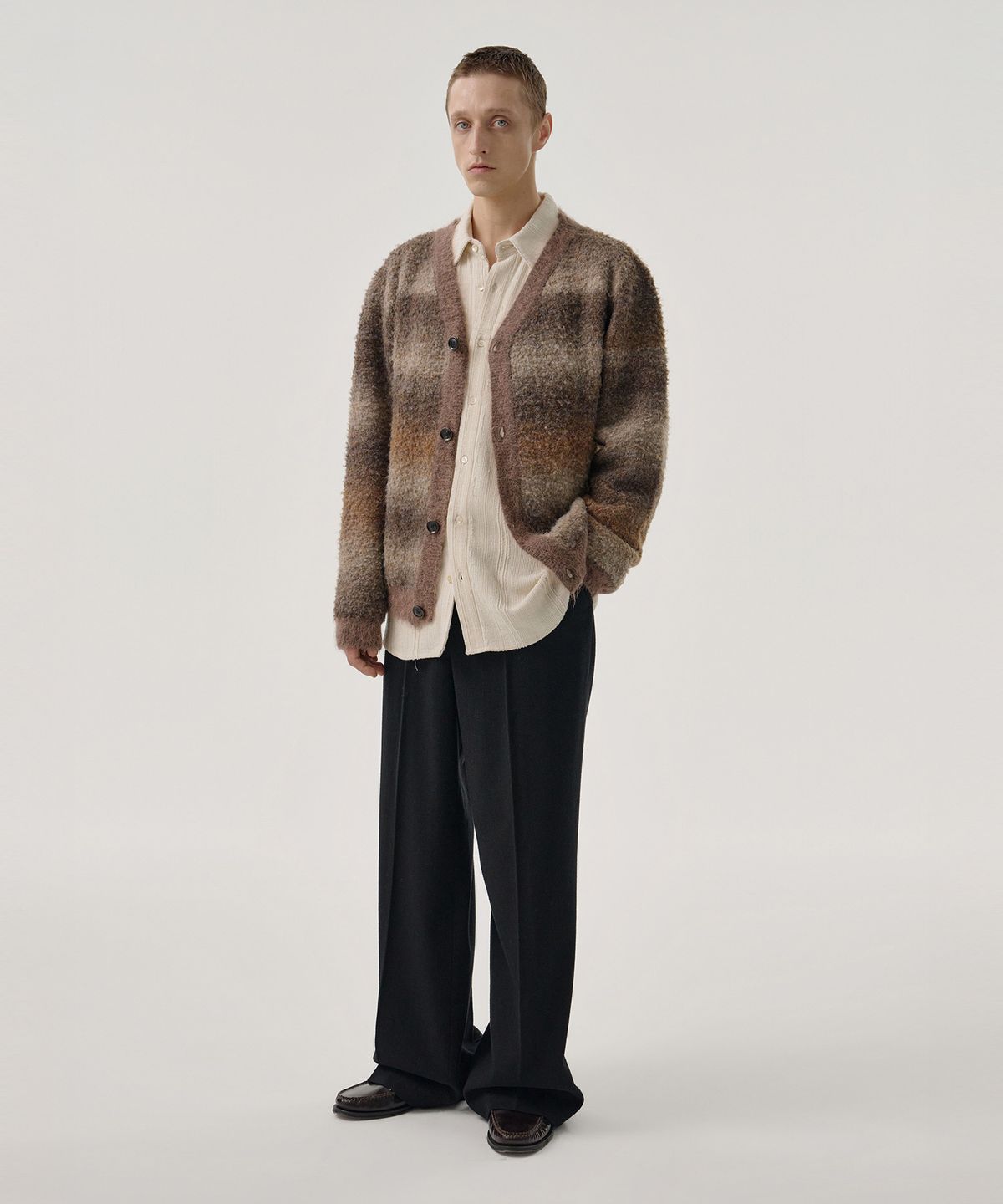 엠엠아이씨(MMIC) TOLEDO CARDIGAN (BROWN)