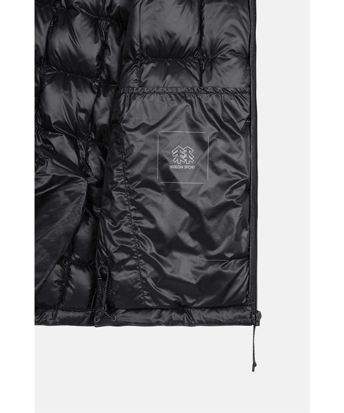 코오롱스포츠(KOLON SPORT) 남성 에그라이트 스탠드넥 경량 다운 재킷 JWJDW26295BLK