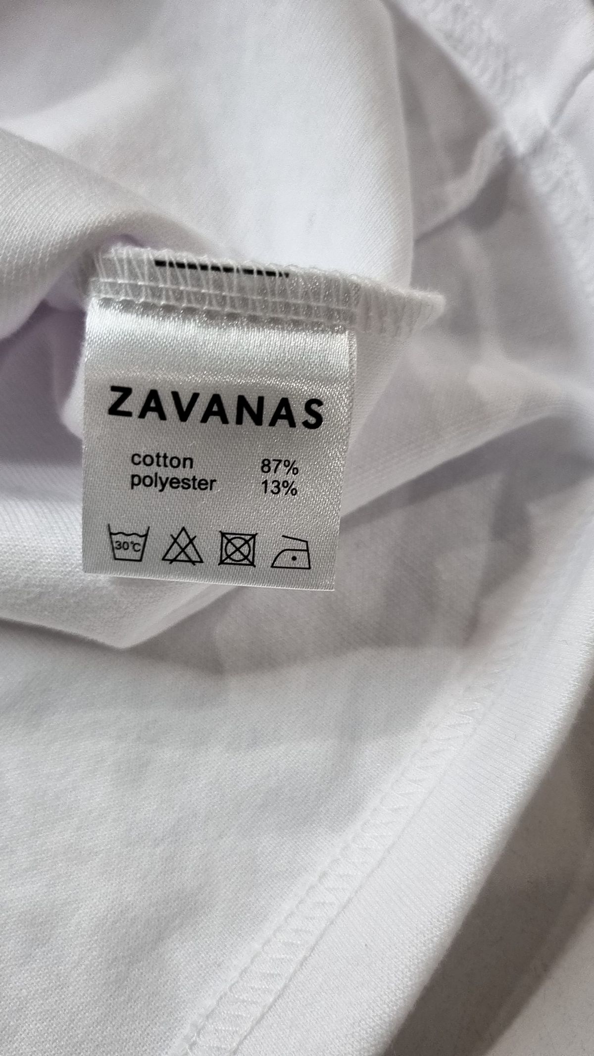 자바나스(ZAVANAS) 긴소매 티셔츠 L