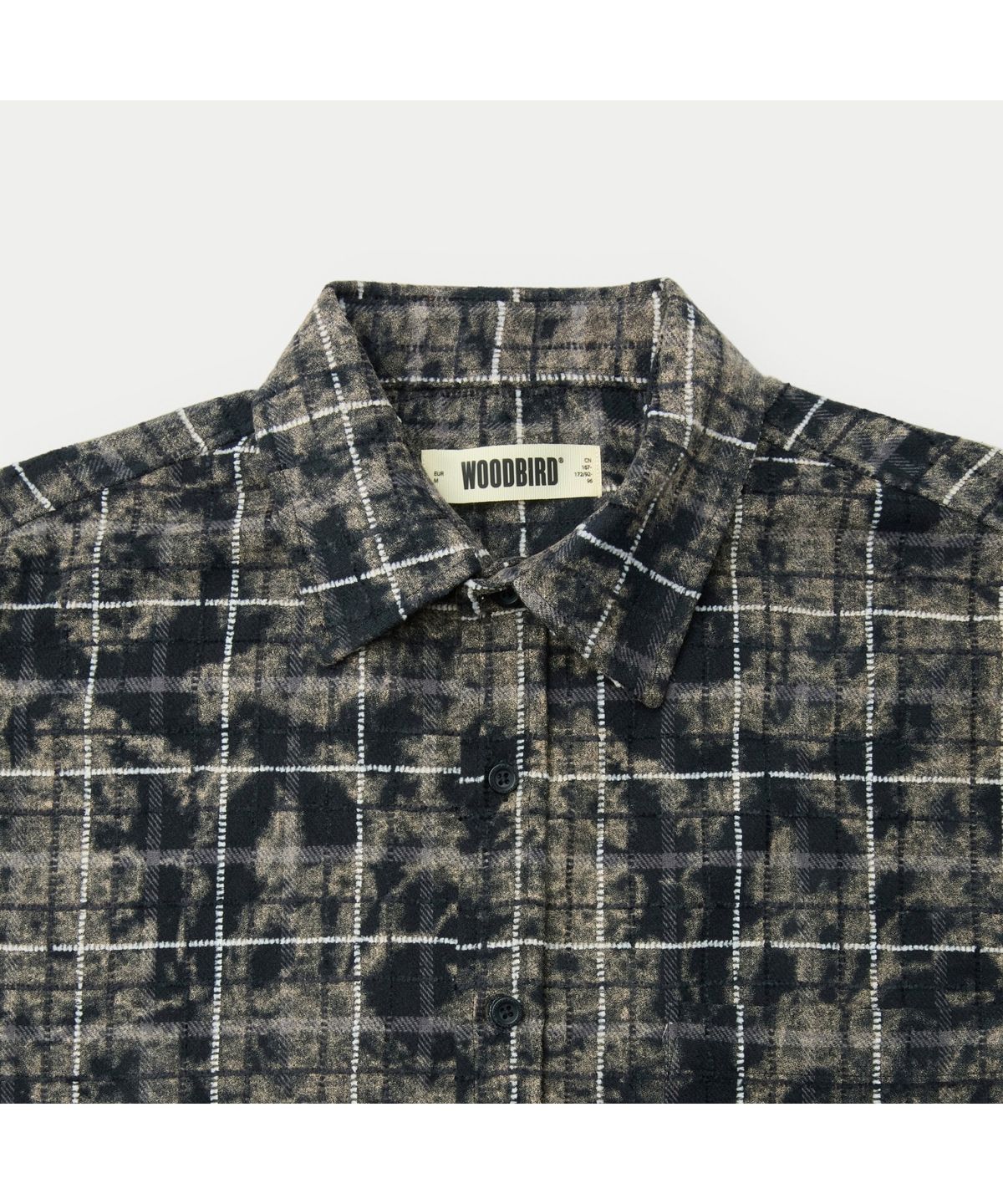 시리즈(SERIES) WOODBIRD WBJong Wash Check Shirt SOSFW26101BKX